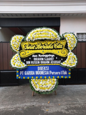 Papan Bunga Duka di Sendangtirto