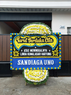 Papan Bunga Duka di Sendangtirto